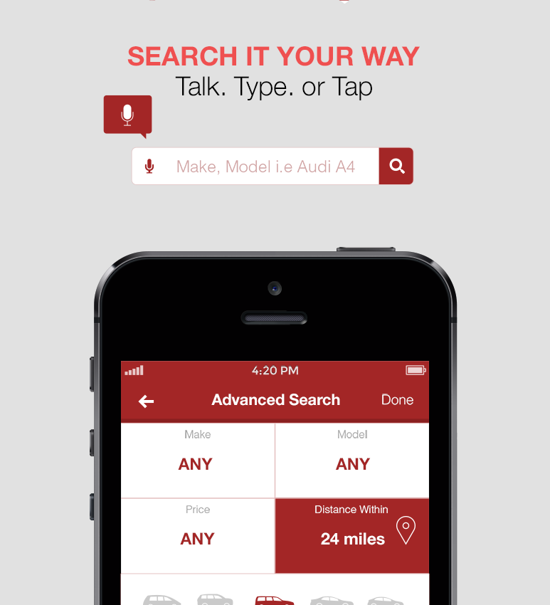 mobile slider image